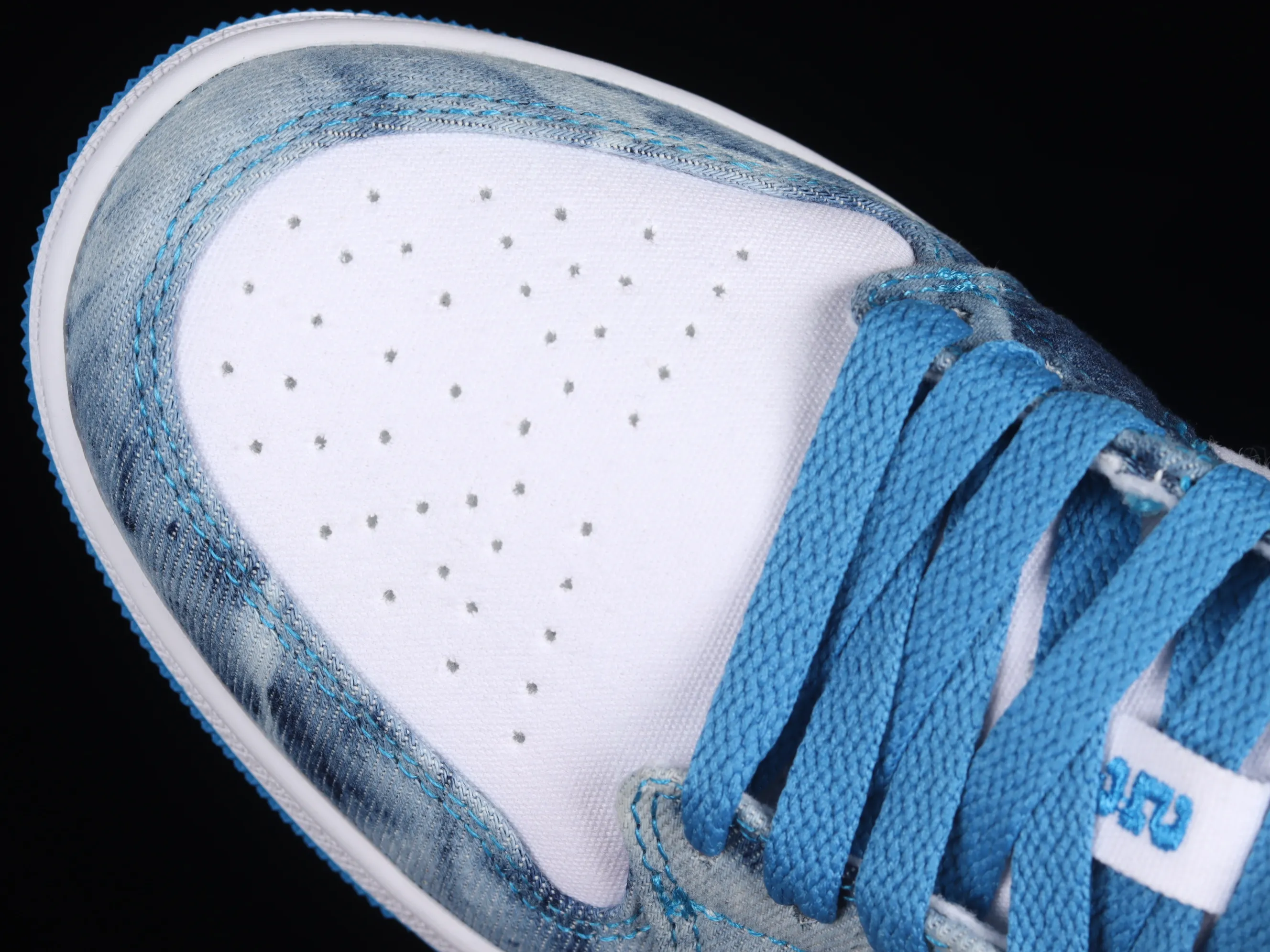 All categories Air Jordan Jordan series basketball shoes Air Jordan 1 Low Z version Air Jordan 1 Low "Washed Denim" AJ1 Joe 1 navy washed denim low-top casual sneakers DM8947-100